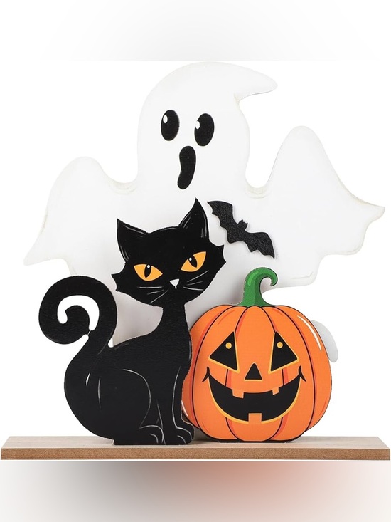 Other - Spooky Tabletop Decor • Ghost/Cat/Pumkin